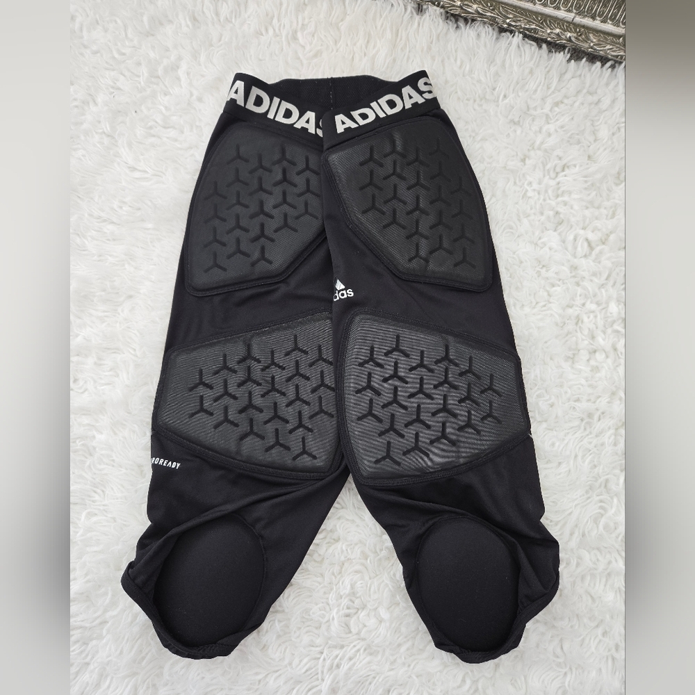 adidas Alphaskin Force Football Girdle Padded Compression Shorts. Size Large. Go